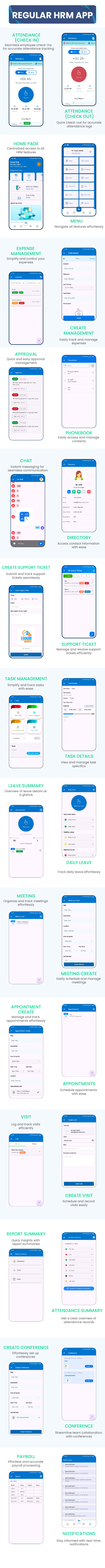 HRM - Ultimate HR System App with Admin Panel - 9