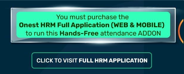 HRM Hands-Free Attendance - Android & IOS - 7