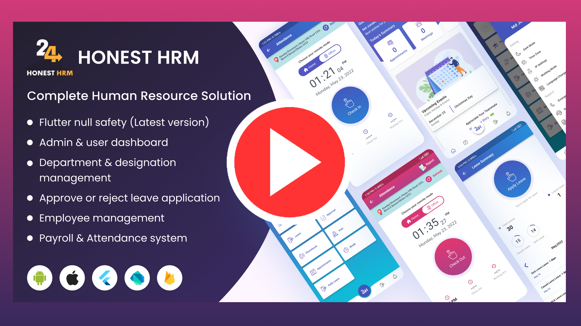 Onest HRM Human Resource Management System App and Website - 1